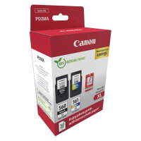 Canon PG-560XL/CL-561XL Photo Value Pack Tinte + Fotopapier 3712C008