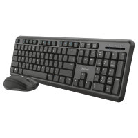 TRUST TKM-350 Tastatur und Maus Set, kabellos, Deutsches...