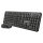 TRUST TKM-350 Tastatur und Maus Set, kabellos, Deutsches QWERTZ-Layout, Flüssigkeitsgeschützt