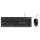 Trust TKM-250 - Tastatur-und-Maus-Set - DE - schwarz