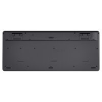 Trust Trezo Komfortables Set aus kabelloser Tastatur und Maus - Schwarz CH
