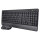 Trust Trezo Komfortables Set aus kabelloser Tastatur und Maus - Schwarz CH