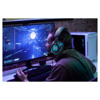 JBL Quantum One Wired Over-Ear-Gaming-Headset, Schwarz