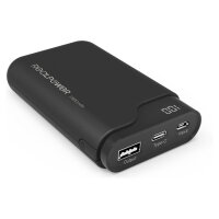 RealPower Powerbank PB-7500C schwarz 7.500mAh