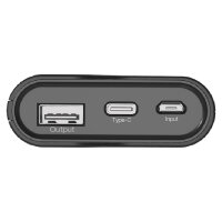 RealPower Powerbank PB-7500C schwarz 7.500mAh