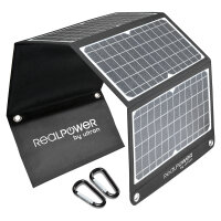 RealPower SP-30E - 30 W - 5 V - USB - Schwarz -...