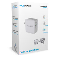 RealPower Ladegerät DeskCharge-65 Travel 65W
