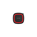 RealPower Ladegerät FreeCharge-10 + Adapter schwarz/rot