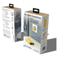 RealPower Powerbank PB-20000 Set gelb 20.000mAh