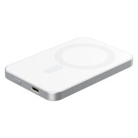 RealPower Powerbank PB-5000 MAG silber 5.000mAh