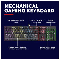 TRUST GXT871 ZORA MECH. TASTATUR DE