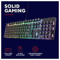 TRUST GXT871 ZORA MECH. TASTATUR DE