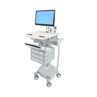 ERGOTRON StyleView Wagen mit LCD-Gelenk LiFe-Antrieb 9...