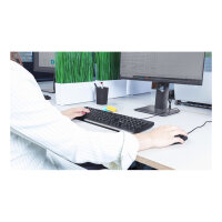 TRUST TK-150 Tastatur, Deutsches QWERTZ - Layout, USB-Anschluss