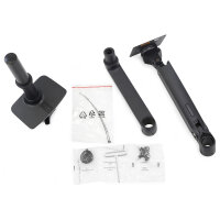 Ergotron LX Monitor Arm mit hoher Sule (schwarz)