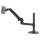 Ergotron LX Monitor Arm mit hoher Sule (schwarz)