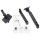 Ergotron LX Monitor Arm mit hoher Sule (schwarz)