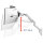 Ergotron HX Monitor Arm mit VHD-Gelenk (wei, fr 1000 R Curved Monitore)