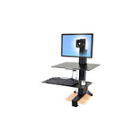 ERGOTRON WorkFit-S mittelgrosser Monitor HD mit...