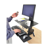 ERGOTRON WorkFit-S mittelgrosser Monitor HD mit...
