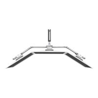 ERGOTRON HX Triple Monitor Bow Kit weiss Erweiterung des...