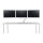 ERGOTRON HX Triple Monitor Bow Kit weiss Erweiterung des vorhandenen HX Arms auf 3-fach