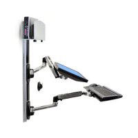 LX Arm Tastatur Wandmontage / LCD<=61cm / Belastung 9.1kg / Anhebung 33cm / Neigung 85 / Schwenkung 360 / Drehung 360 / VESA MIS