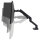HX DESK MONITOR ARM WITH HD PIVOT MATTE BLACK