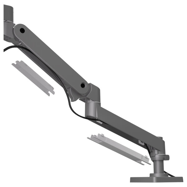 Ergotron LX Pro - Befestigungskit (Gelenkarm) - modular - für LCD-Display - Dunkelgrau - Bildschirmgröße: bis zu 86,4 cm (bis zu 34 Zoll)