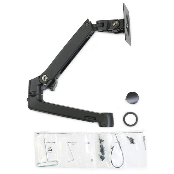 LX Dual Stacking Arm, Extension and Collar Kit, Matte Black.