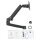 LX Dual Stacking Arm, Extension and Collar Kit, Matte Black.