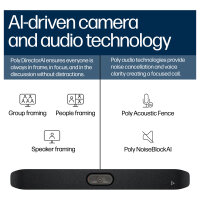 Poly Studio X32 AiO VideoBar ohne PowerSupply TAA