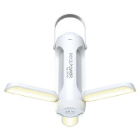 RealPower LED Outdoor Light 190,solar,weiss,6.000 mAh