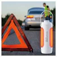 RealPower LED Outdoor Light 190,solar,weiss,6.000 mAh