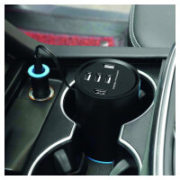 RealPower KFZ-Ladegerät Tube 2400mA 5xUSB