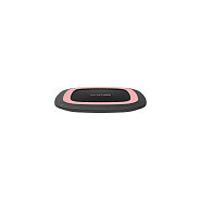 RealPower Ladegerät FreeCharge-10 + Adapter schwarz/rosa