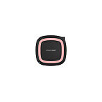 RealPower Ladegerät FreeCharge-10 + Adapter schwarz/rosa