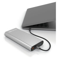RealPower Powerbank PB-20000PD Pro silber 20.000mAh
