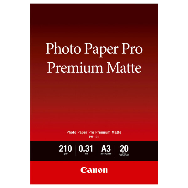 CANON Photo Paper Premium Matte A3 20 Blatt