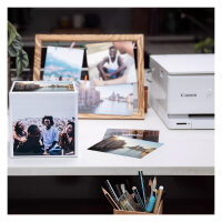 CANON Photo Cube Creative + PP-201 inkl.Fotopapier 40Bl. glossy / blau