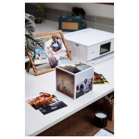CANON Photo Cube Creative + PP-201 inkl.Fotopapier 40Bl. glossy / blau