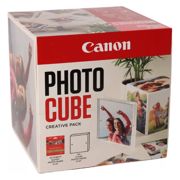 Canon Papier - PP-201 - 2311B075 - 130 x 130mm - pink - 40Blatt
