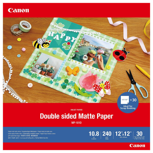 Canon Papier - MP-101D - 4076C007 - 240g/m² - 304,8 x 304,8mm - 30Blatt