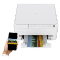 T Canon PIXMA TS4150i 3in1 Tintenstrahl-Multifunktionsdrucker - A4, Drucker, Scanner, Kopierer, USB, WLAN, Duplex