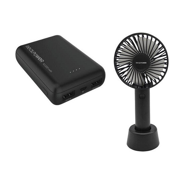 RealPower Mobile Bundle Ventilator + PB-10000 mini HD