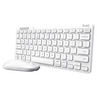 Trust Lyra Wireless Keyboard & Mouse White DE