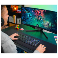 Trust GXT 866 Torix, USB, Mechanischer Switch,LED, Schwarz