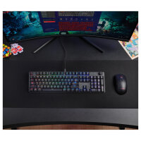 Trust GXT 866 Torix, USB, Mechanischer Switch,LED, Schwarz