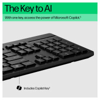 HP 125 G2 USB Wired Keyboard (EU)