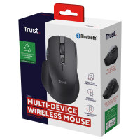 Trust Ozaa+ Multi-Connect Wireless Mouse Black